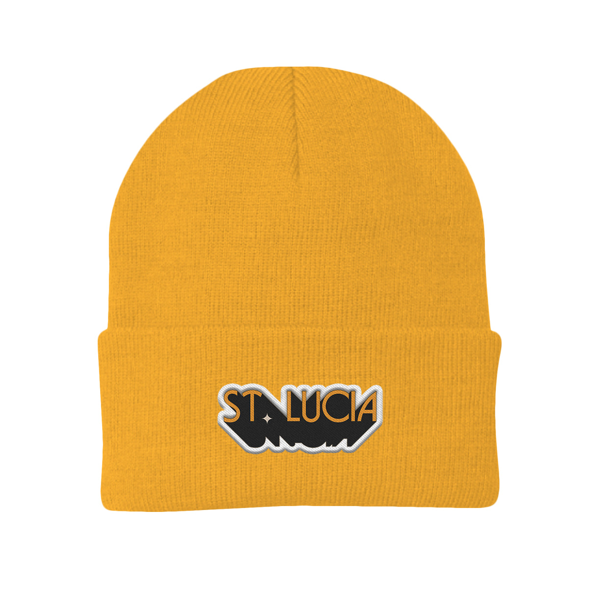 St. Lucia Yellow Beanie