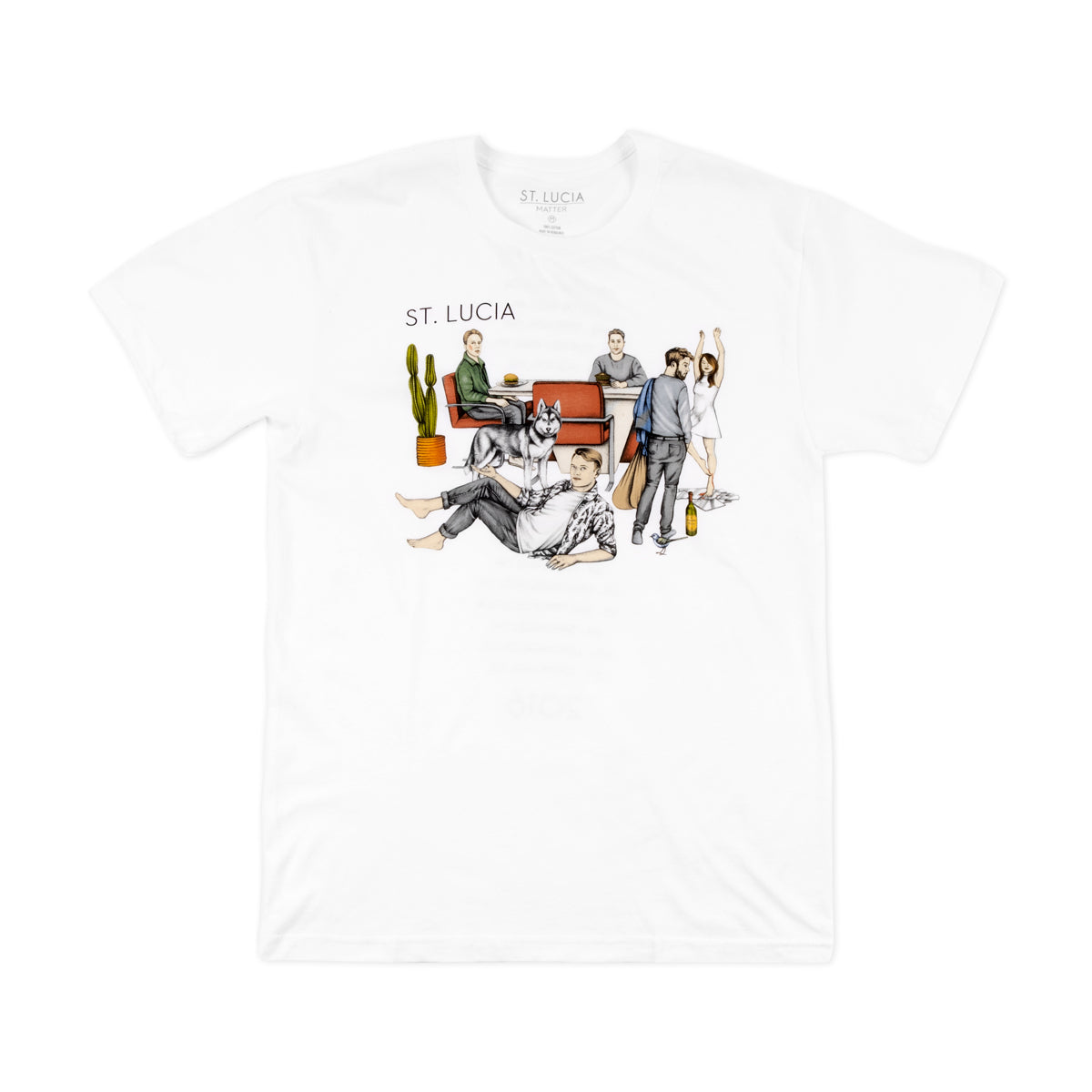 St. Lucia Matter Tour Tee