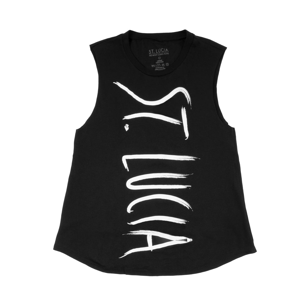 St. Lucia Women's Logo Muscle Tank