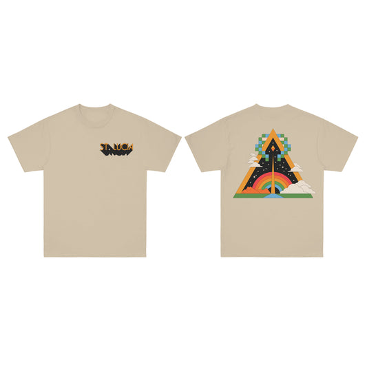 St. Lucia Rocket Cream Tee Shirt