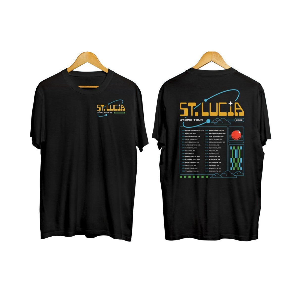 Utopia Tour Black T-Shirt